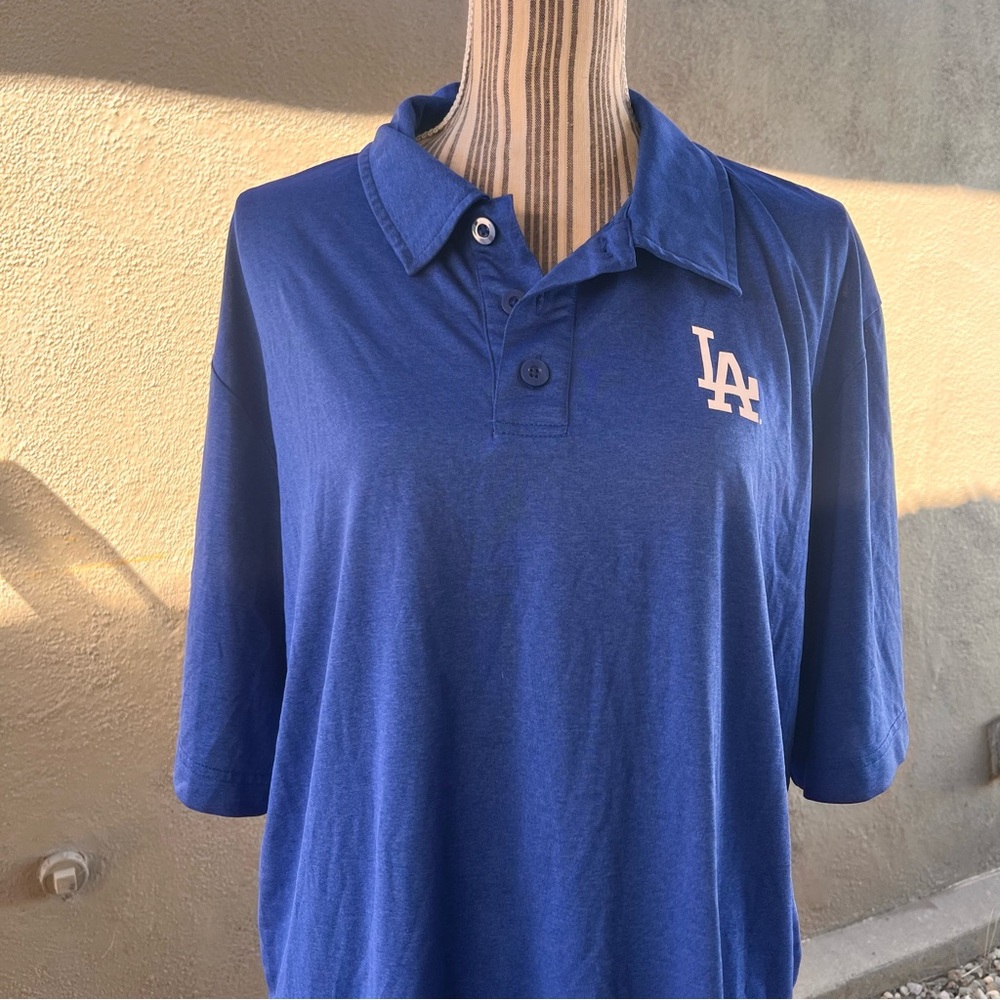 🆕 Men’s Dodgers LA Active Polo Shirt